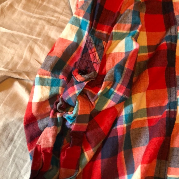 Pink Long Sleeve Passport Flannel - Picture 7 of 10